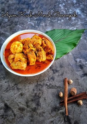 Foto resep Ayam Kuah Merah Berempah