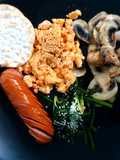 ไข่ข้นไข่กุ้งกับสาระพันวิตามิน #LowCarb #อาหารเช้า