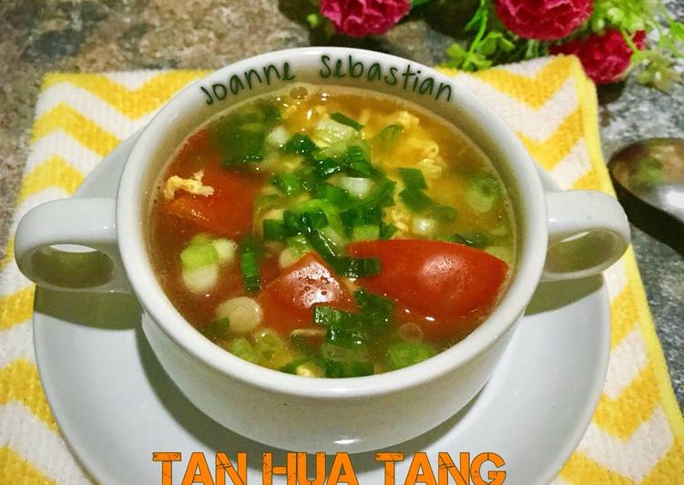 Tan Hua Tang (Sup Tomat Telur) -Keto