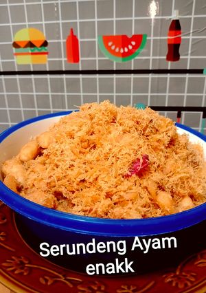 Foto resep Serundeng ayam enak🍲