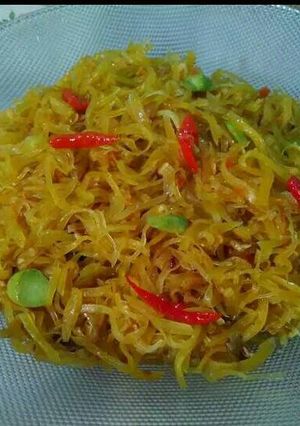 Foto resep Tumis Pepaya (Oseng Gandul)