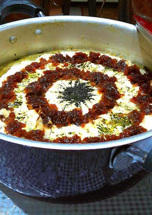 عکسی از دستور آش کرفس
