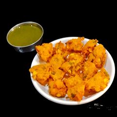 A picture of Matar Dal Fritters.
