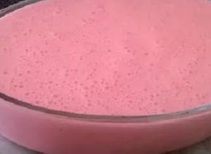 Foto de Gelatina cremosa com 4 ingredientes