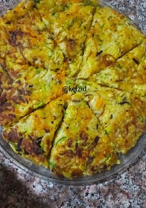 Une photo de Tarte des légumes au fromage