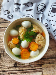 Foto resep Sup bakso tahu