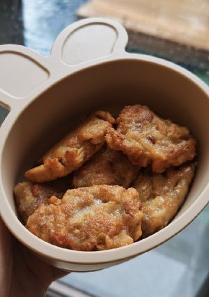 Foto resep Bakwan Mie Daging finger food Mpasi 1th+