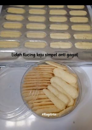 Foto resep Lidah kucing keju renyah - simpel dan anti gagal