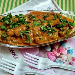 A picture of Mushroom masala.