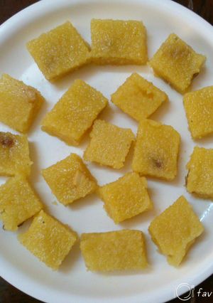 A picture of Rava Kesari.