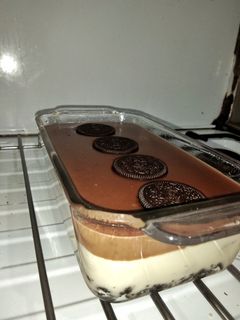 Foto resep Cheese cream oreo chocolate pudding