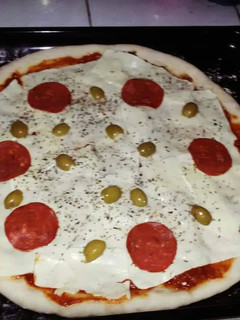 Una foto de Masa de pizza casera