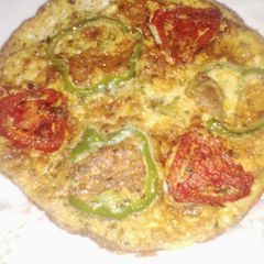 A picture of Pizza Omelette.