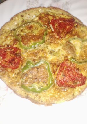 A picture of Pizza Omelette.
