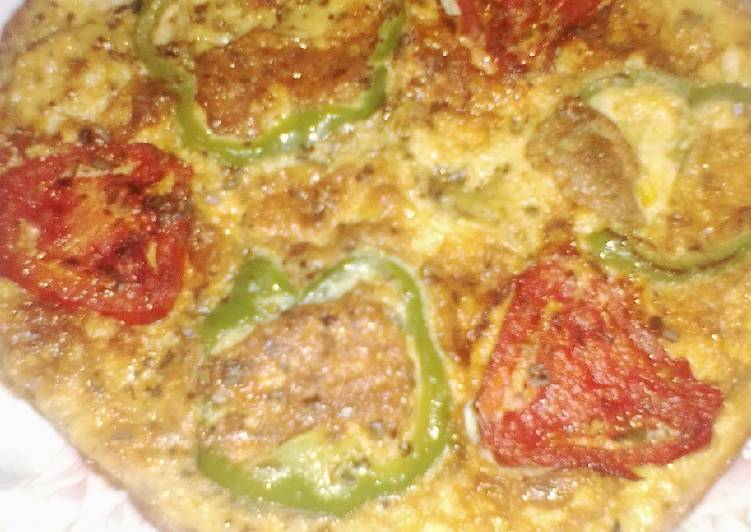 Recipe of Perfect Pizza Omelette