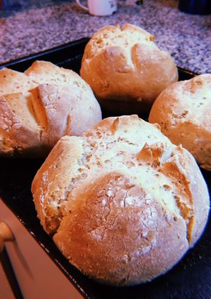 Una foto de Pan casero (sin grasa)✌🏼🥖