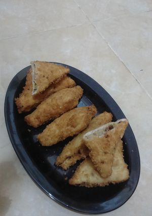 Foto resep Roti Goreng Isi Copisju (Coklat Pisang Keju)