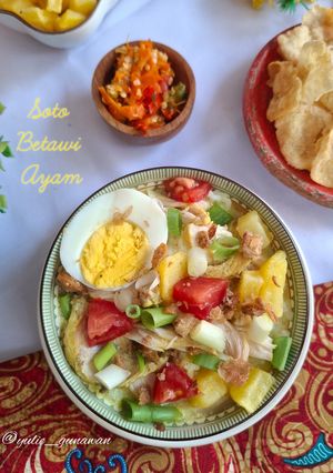 Foto resep Soto Betawi Ayam (Kuah Susu Santan)