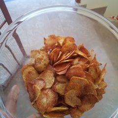 Potato crisp A picture of Potato crisp.