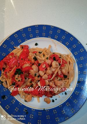 Foto di Linguine con i gamberetti 👩‍🍳❤️