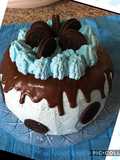 Drip cake oreo