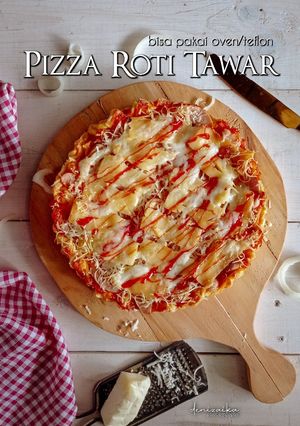 Foto resep Pizza Roti Tawar (bisa pakai oven/teflon)
