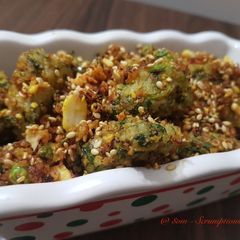 A picture of Healthy Spring Onion Muthias With Oats & Jowar.
