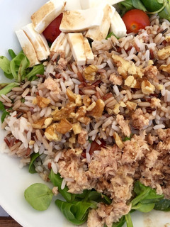 Una foto de Ensalada de Arroz salvaje con nueces