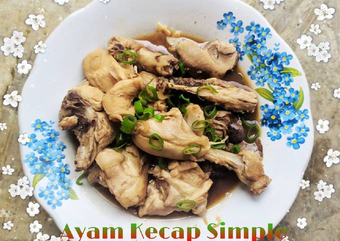 Ayam Kecap Simple