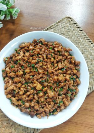 Foto resep Isian Ayam Jamur Untuk Bacang