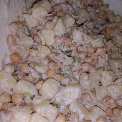 A picture of Simple chana chat.