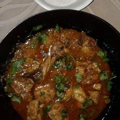 A picture of Chicken karahi.