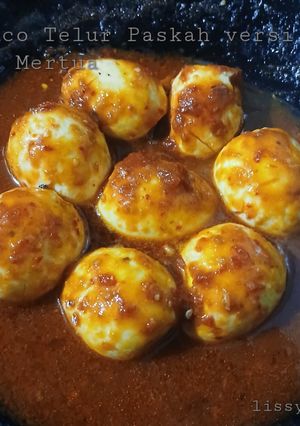 Foto resep Tauco Telur Paskah versi Ibu Mertua
