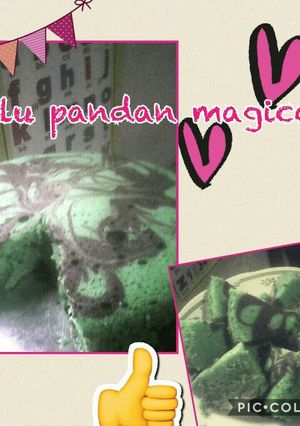 Foto resep Bolu pandan magicom 1telur
