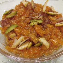 A picture of Gajar Halwa.