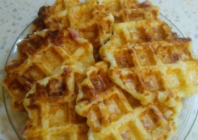 Творожные вафли с начинкой