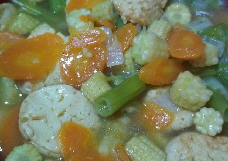 Resep Capcai simple #bantumantenbaru, Lezat