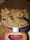 Arroz chino frito mixto