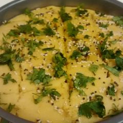 A picture of Instant dhokla.