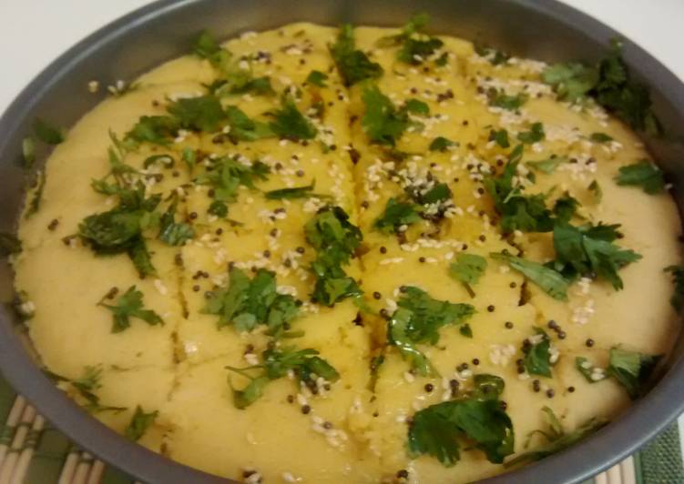 Instant dhokla