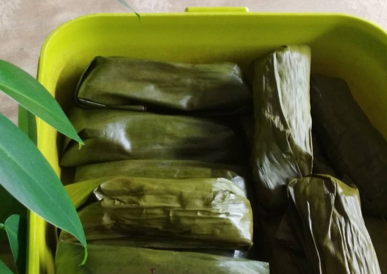 Kue lapek pisang