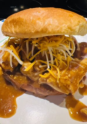 A picture of Bbq Chicken Sandwiches.