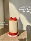 นมสตรอว์เบอร์รี่ ✨🍓🥛 After Valentine’s Day ~