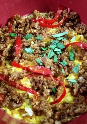 Foto resep Tim telur ayam kampung ebi jamur