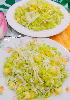 Hình của món Xôi Cốm Hạt Sen.