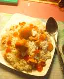 Cơm chiên xúc xích🥹