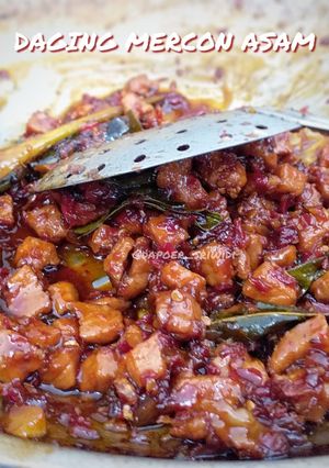 Foto resep Daging Mercon Asam