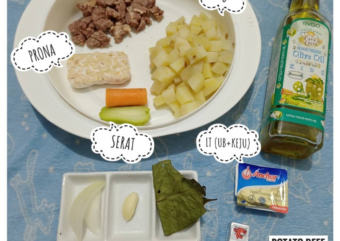 POTATO BEEF CHEESE || Mpasi Menu Lengkap 4 Bintang ⭐⭐⭐⭐ 7+Month