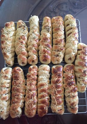 Foto resep Sausage Bread / Roti isi sosis