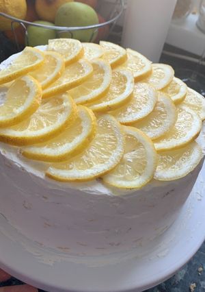 Citromtorta recept fotója